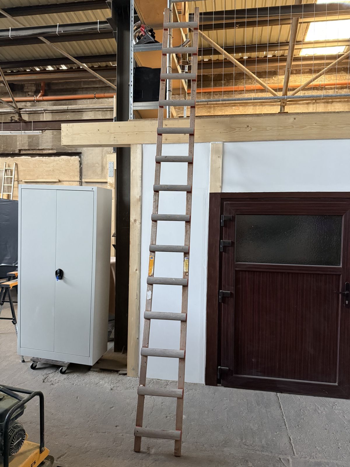 Dachdeckerleiter Holz