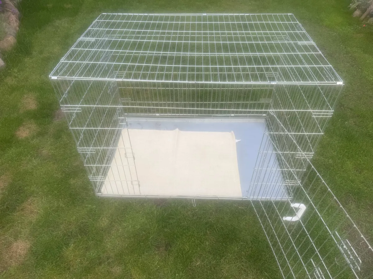 Hunde-Transportbox Metall